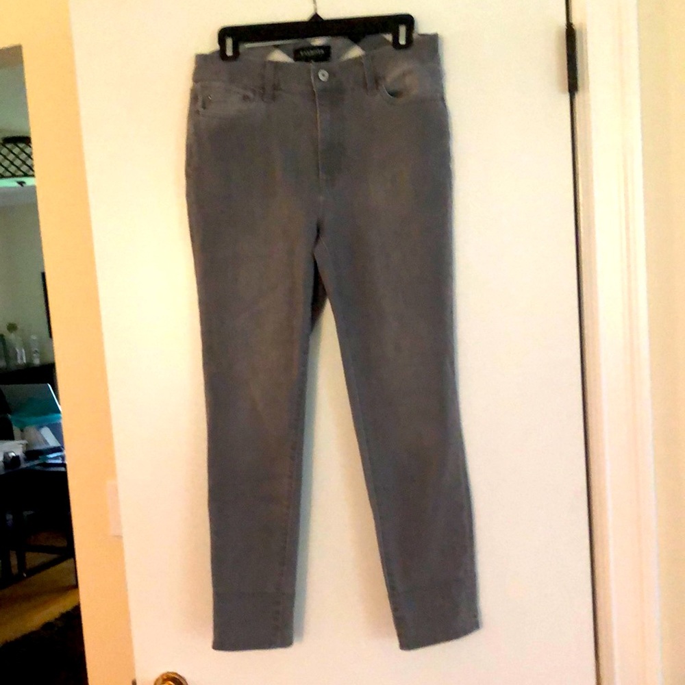 Talbots gray jeans. 6 petite